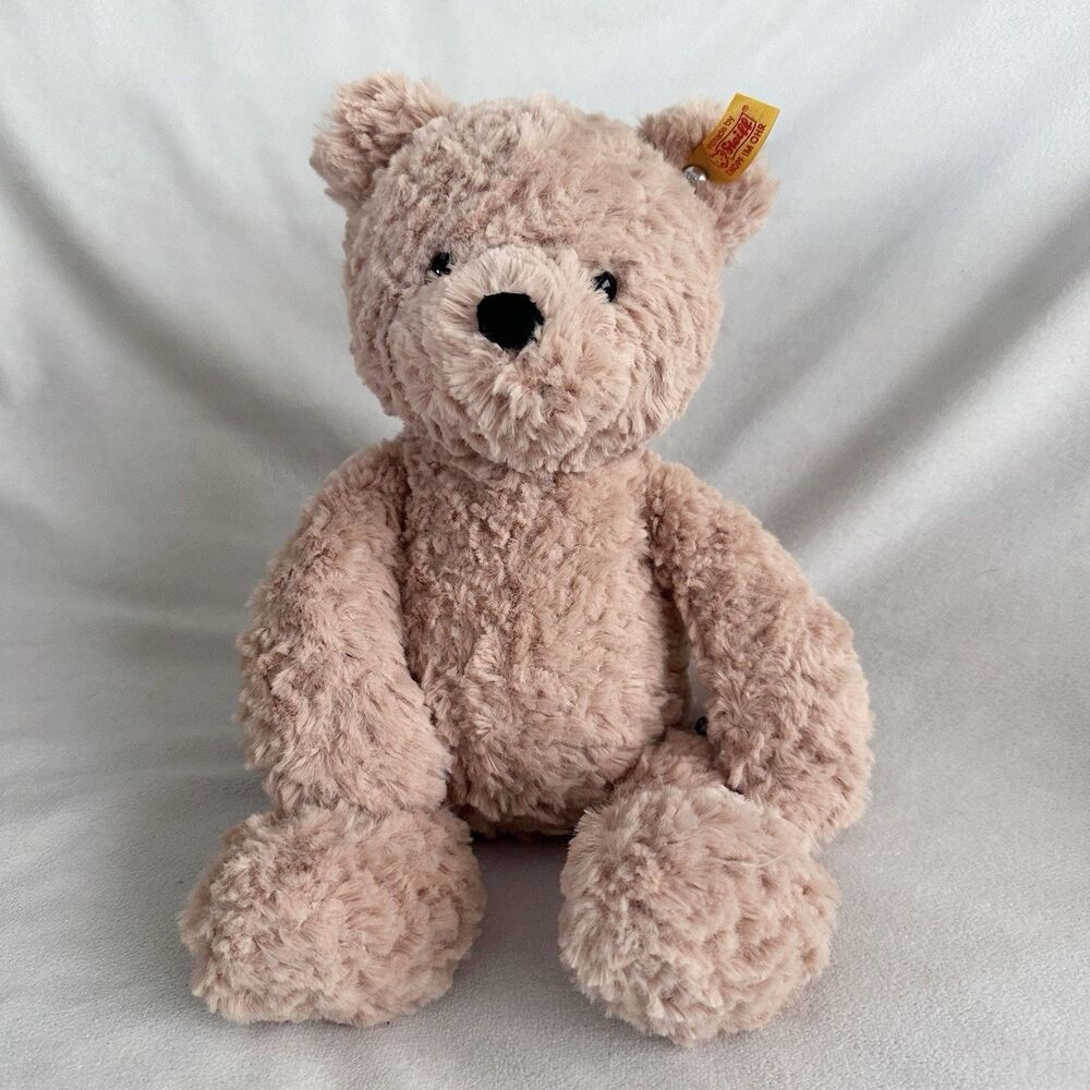 Steiff Cuddly Friends Jimmy Brown Teddy Bear Plush Toy 13” #113505